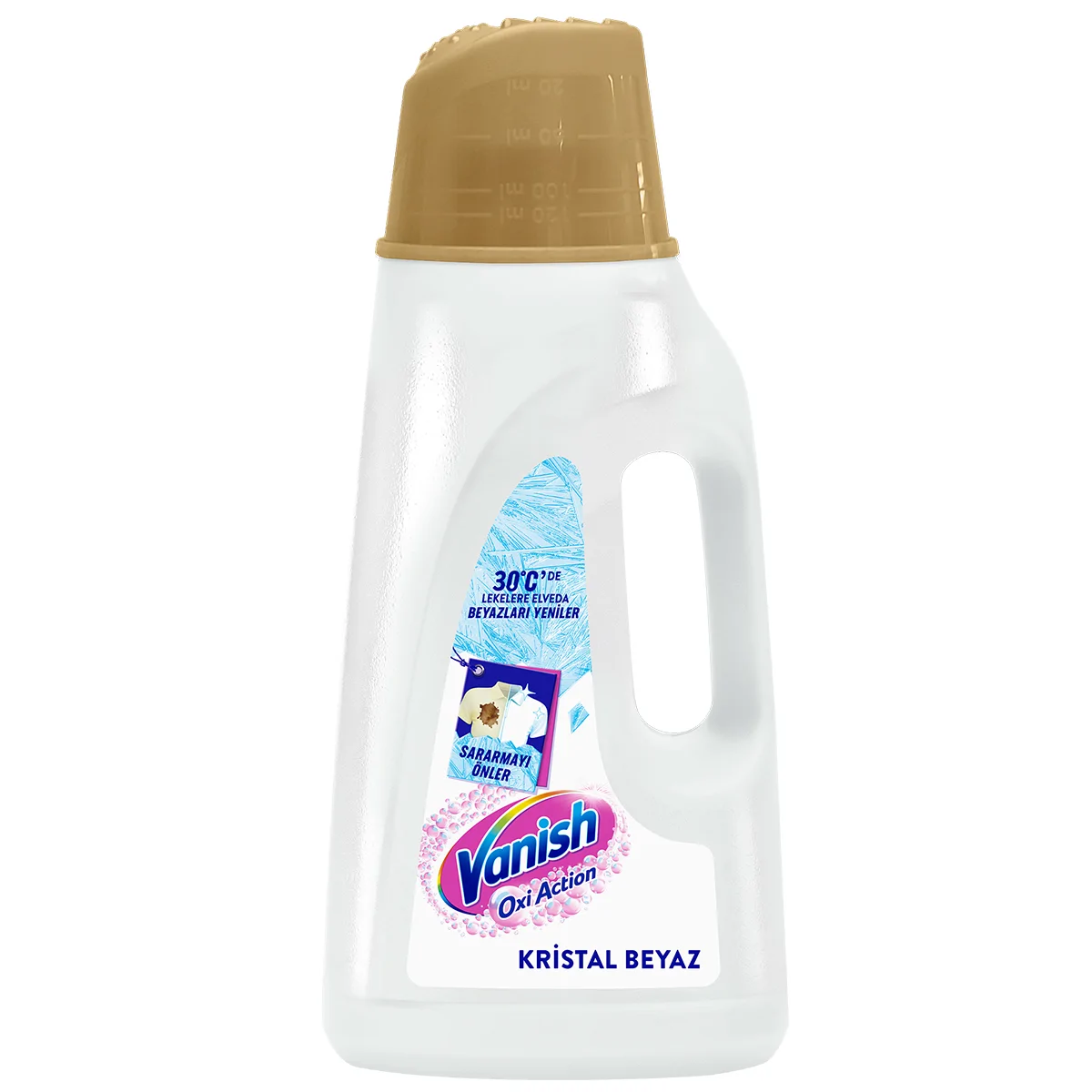 Kosla Vanish Oxi Action Gold Beyaz Çamaşırlar İçin Sıvı Leke Çıkarıcı 2000 Ml