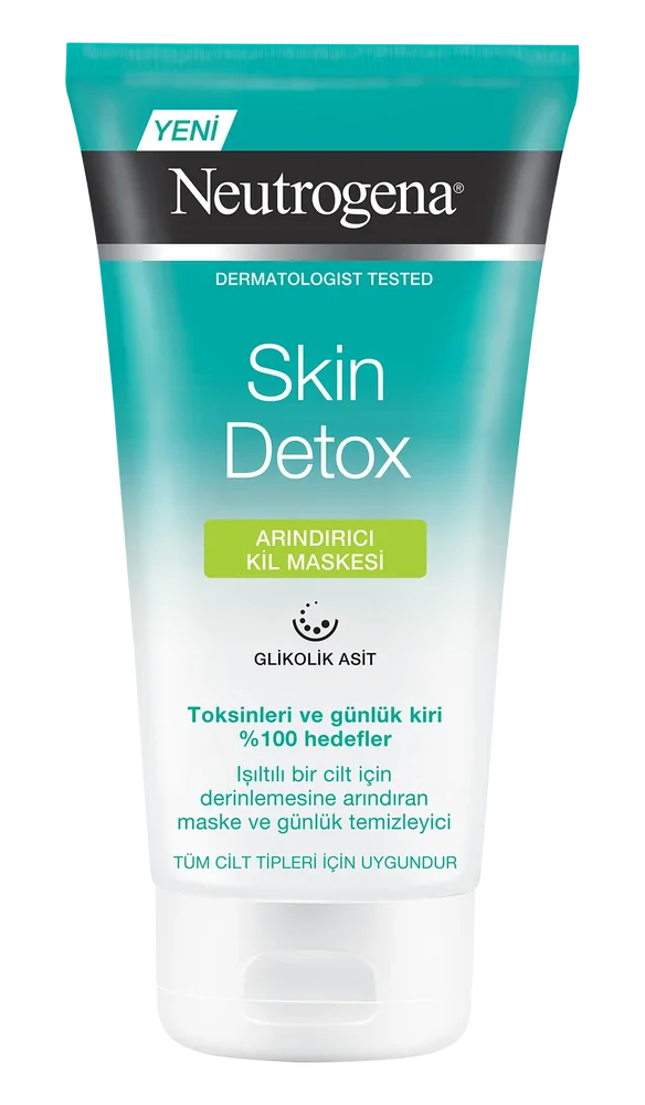 Neutrogena Skin Detox Arındırıcı Kil Maskesi Arındırıcı 150 ML