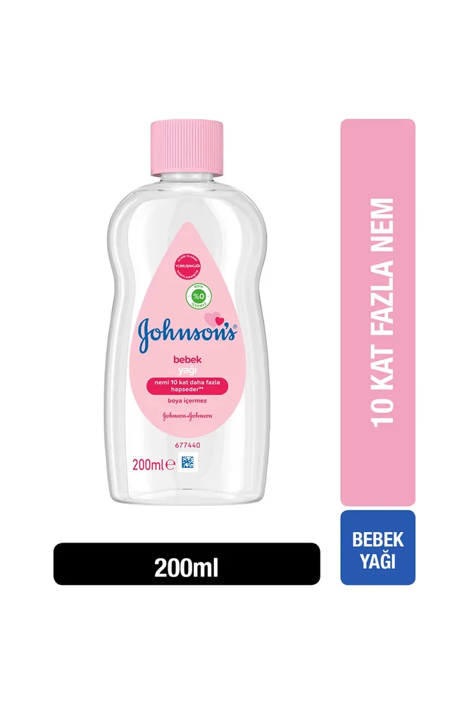 Johnson's Bebek Yağı 200 Ml