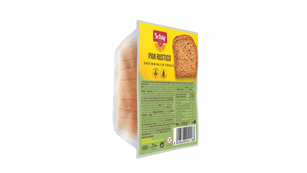Schar Mıx B Pan Rustıco Lifli Dilim Ekmek 250 Gr