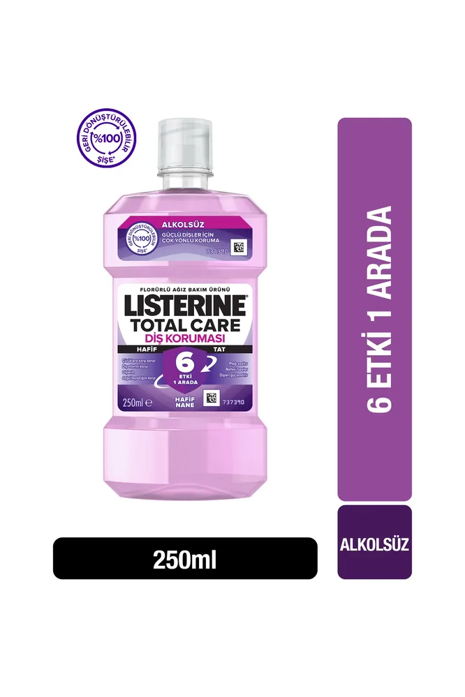 Listerine Total Care Zero Ağız Bakım Suyu 250 Ml