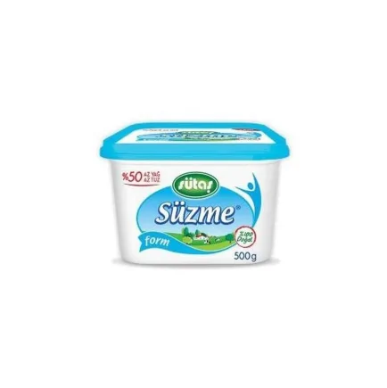Sütaş Süzme Form Peynir 500 Gr