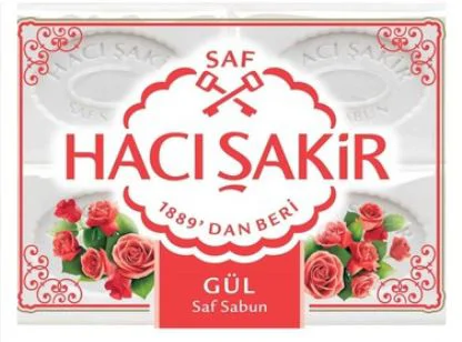 Hacı Şakir Gül Kokulu Dinlendirici Bakım 4*150 Gr