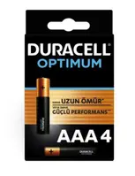 Duracell Optimum 4' lü AAA Kalın Kalem Pil