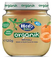 Hero Baby Organik Kayısılı Bebek Ek Gıdası 120 Gr