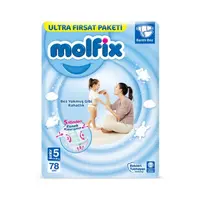 Molfix Ultra Fırsat Paketi Junior 5 11-18 Kg Bebek Bezi 78'li