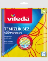 Vileda %30 Mikrofiberli Temizlik Bezi 3'lü