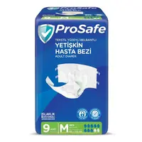Prosafe Yetişkin Hasta Bezi M Boy 9Lu