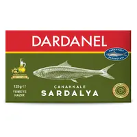 Dardanel Kulüp Zeytinyağlı Sardalya Balığı 125 GR