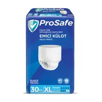 ProSafe Giyilebilen Külot Yetişkin Hasta Bezi XL Beden 30 Adet