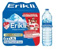 Erikli Su 1,5 Litre 6'lı