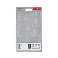 Tanex Ofis Etiketi Poşetli OFC109 13x50