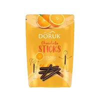 Doruk Bitter Çikolatalı Portakal Çubukları 80 Gr