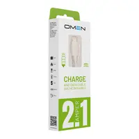 Omen Iphone Şarj ve Data Kablosu 2.1A