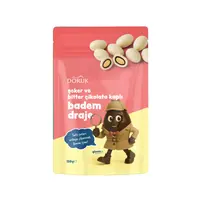 Doruk Şeker ve Bitter Çikolata Kaplı Badem Draje 150G