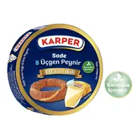 Karper Üçgen Peynir Sade 8 Porsiyon 100 Gr