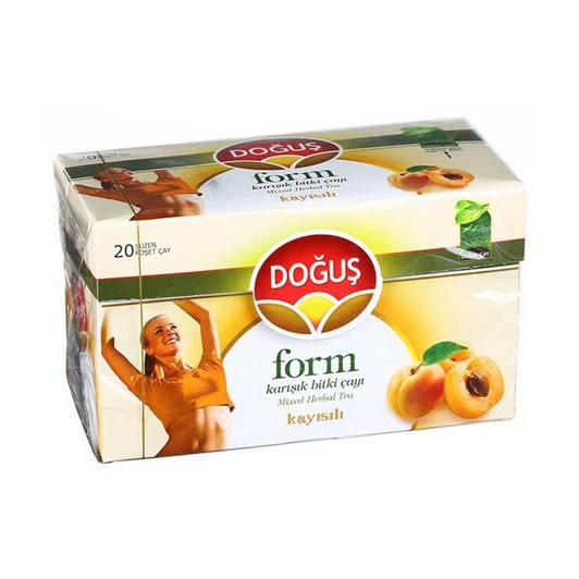 Doğuş Form Kayısılı Bitki Çayı 20'li 36 gr