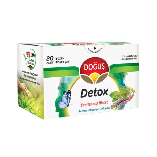 Doğuş Yenilenmiş Hisset Bardak Poşet 20'li 30 gr