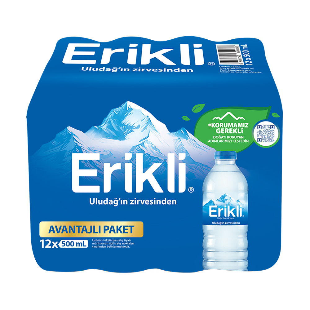 Erikli Su 0,5 lt 12'li