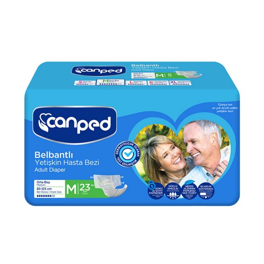 Canped Orta Boy Belbantlı 23 lü
