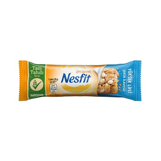 Nesfit Bar Yüksek Lifli Ballı 20 gr
