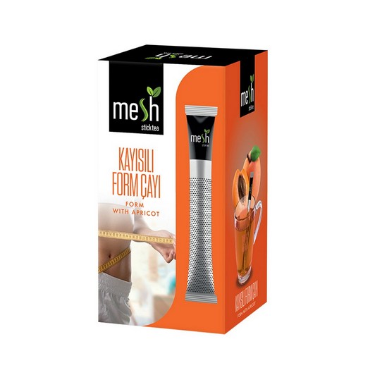 Mesh Stick Kayısılı Form Çayı 16'lı 32 gr