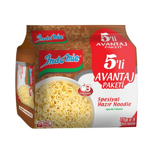 Indomie Spesiyal Noodle 75 gr 5'li Paket