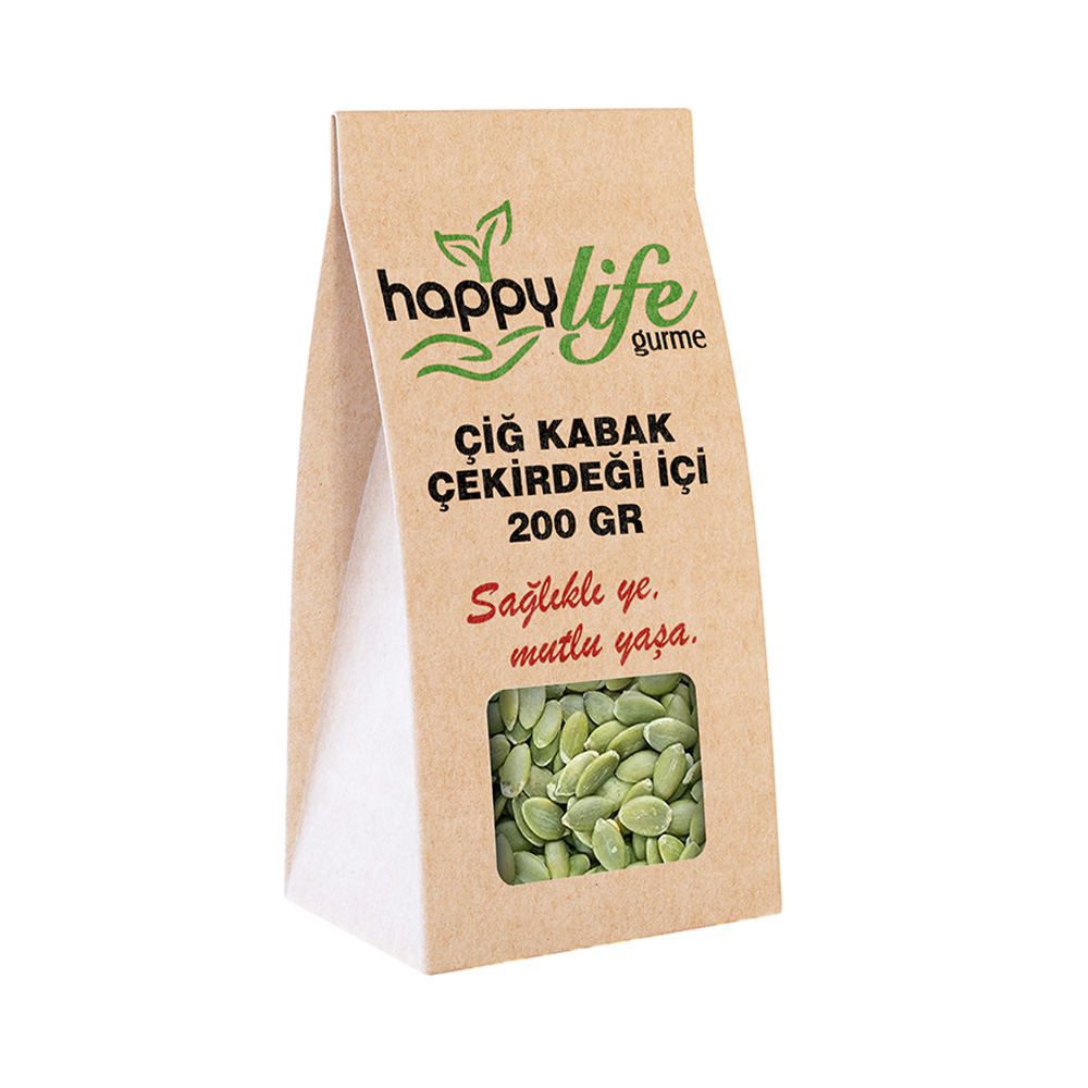 HAPPY LIFE K.YEMIS 200GR KABAK CEKIRDEK ICI