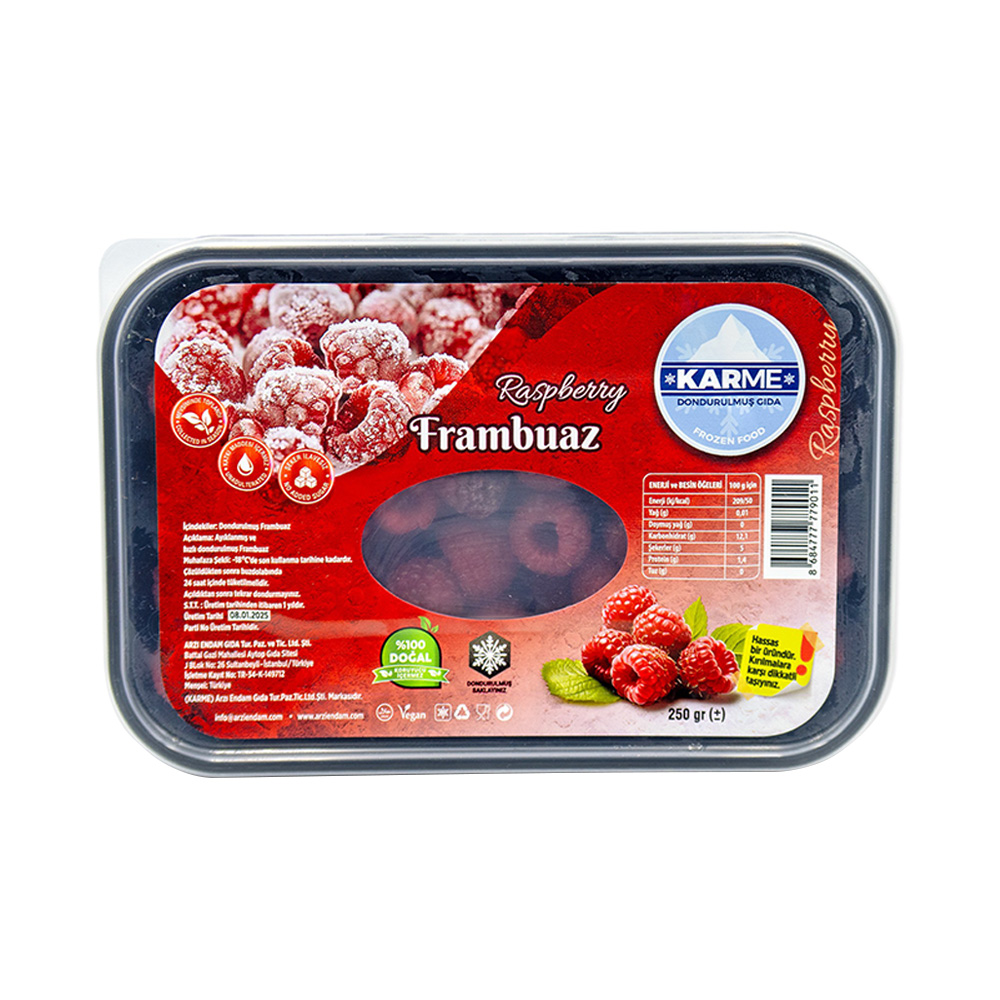Karme Frambuaz 250 gr