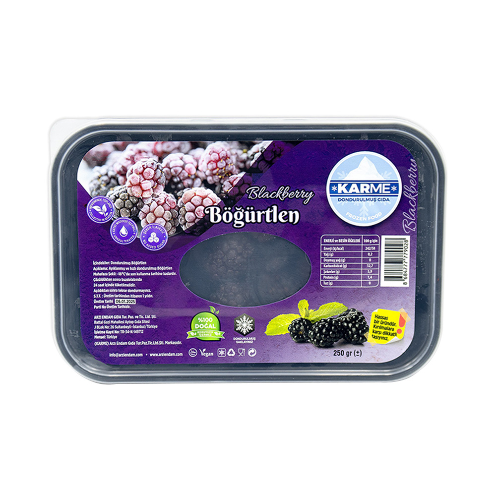Karme Böğürtlen 250 gr