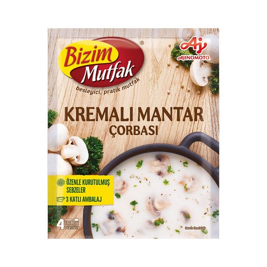 Bizim Çorba Kremalı Mantar 65 gr