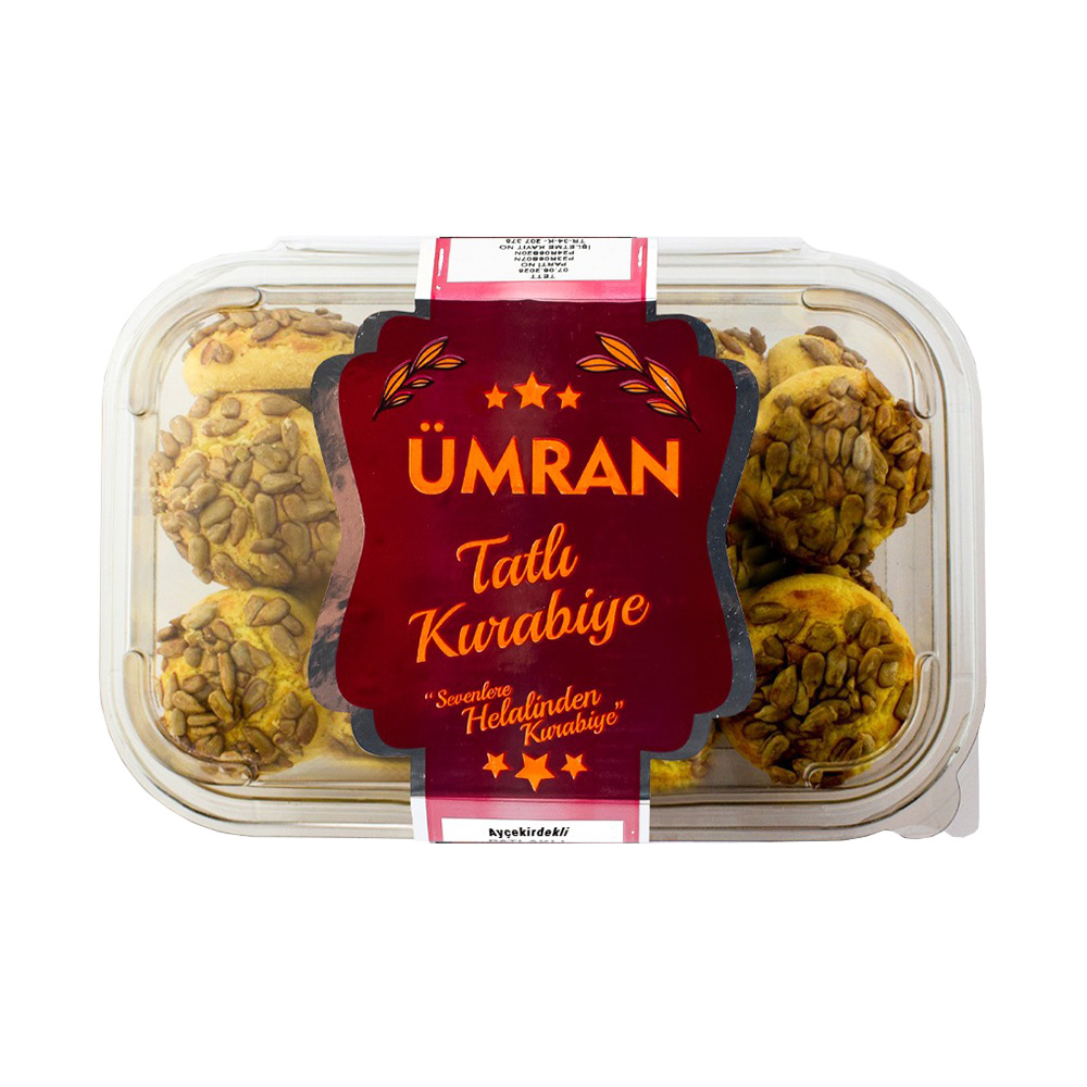 Ümran Tatlı Ay çekirdekli Kurabiye 300 gr