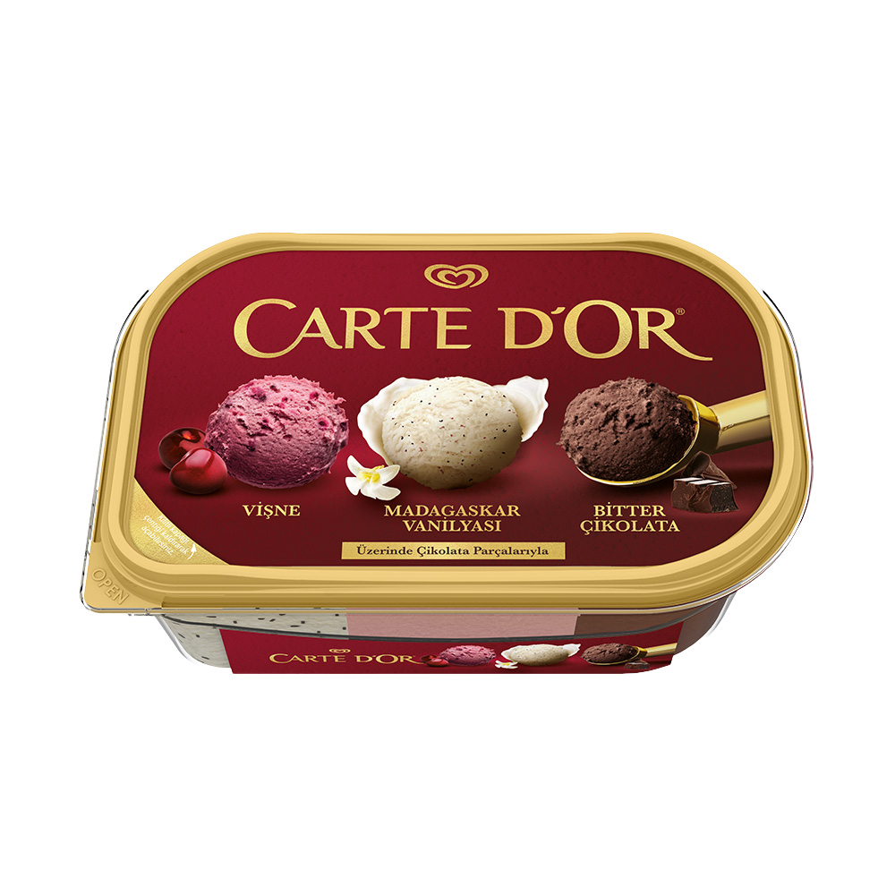 Algida Cartedor Classic Vişne Bitter Vanilya 850 ml