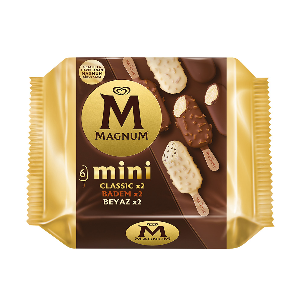 Algida Magnum Mını Classic Badem Beyaz 330 ml