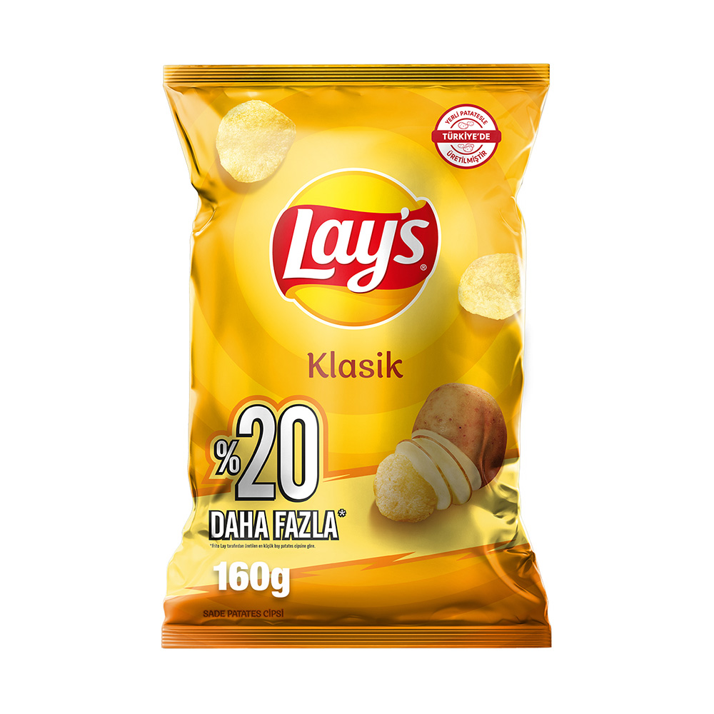 Lays Parti Paketi Klasik Boy 160 gr