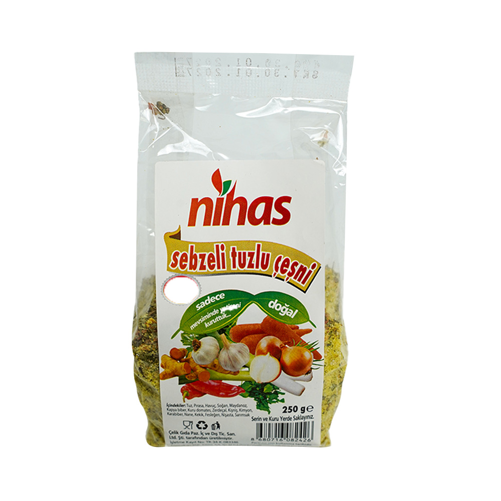 Nihas Sebzeli Tuzlu Çeşni 250 gr