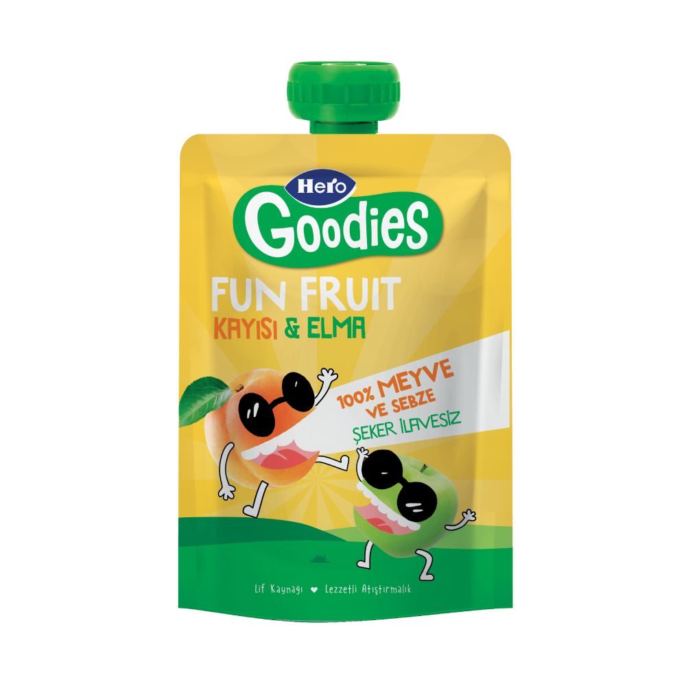 Hero Baby Goodies Kayısı Elma100 gr