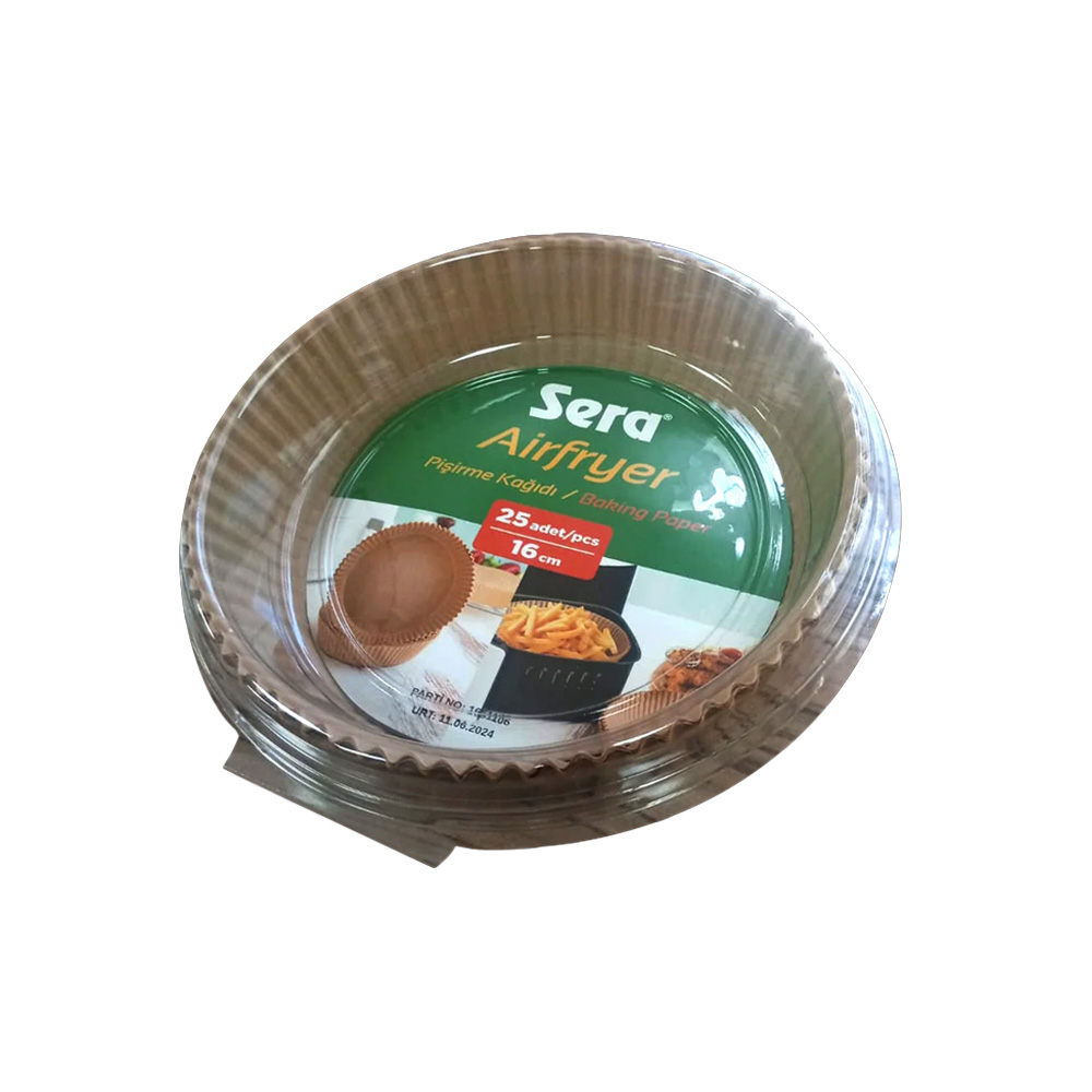 Sera Airfryer Pişirme Kağıdı 16 cm 25 li