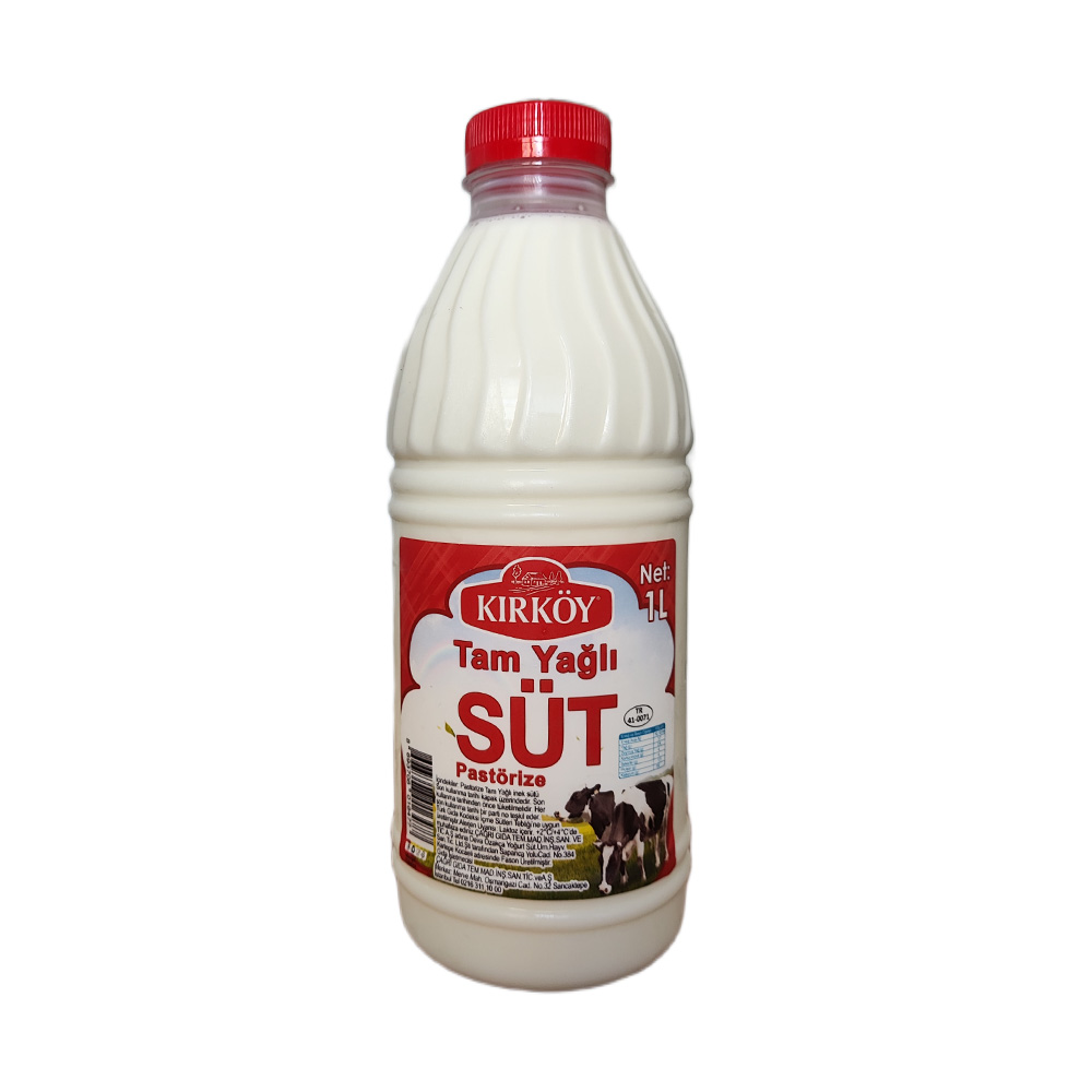 Kırköy Günlük Süt 1lt
