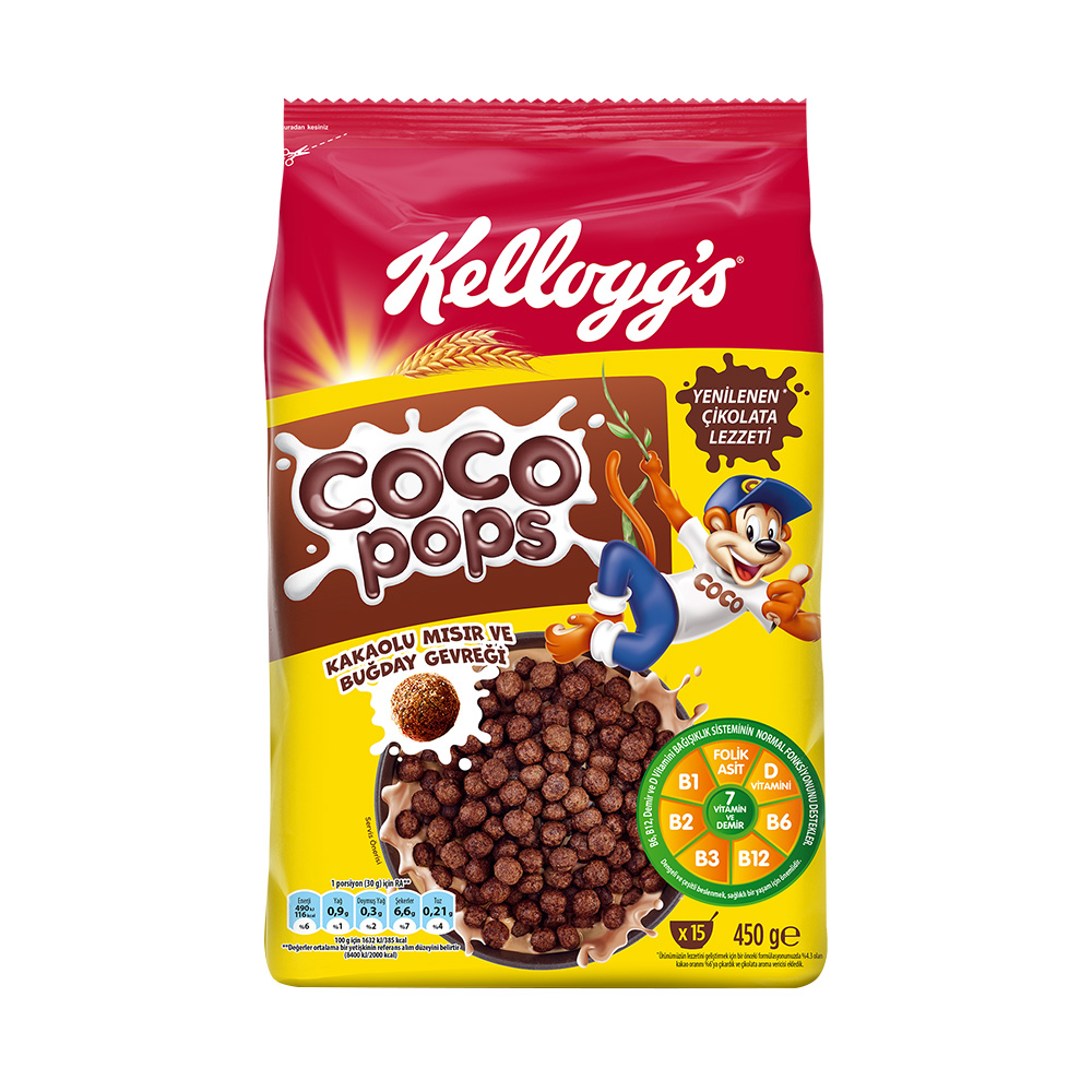 Kelloggs Coco Pops Topları 450 gr