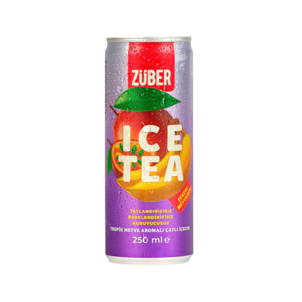 Züber Ice Tea Tropik Meyve 250 ml