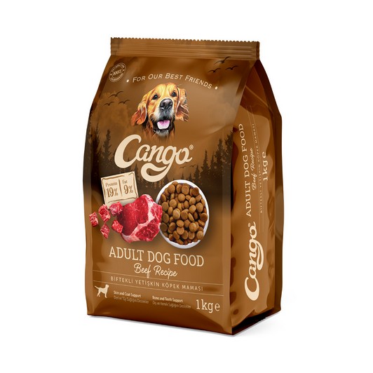 Cango Etli Biftekli Köpek Maması 1 kg