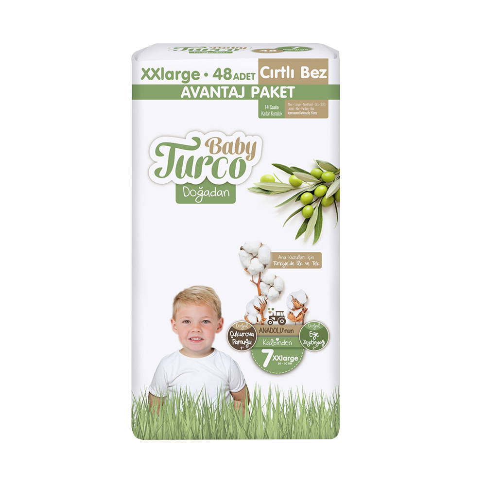 Baby Turco Doğadan Avantaj XXL 48'li