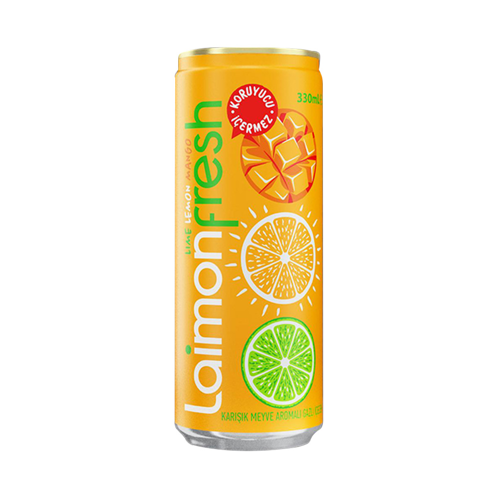 Laimon Fresh Kutu Lime Lemon Mango 330 ml