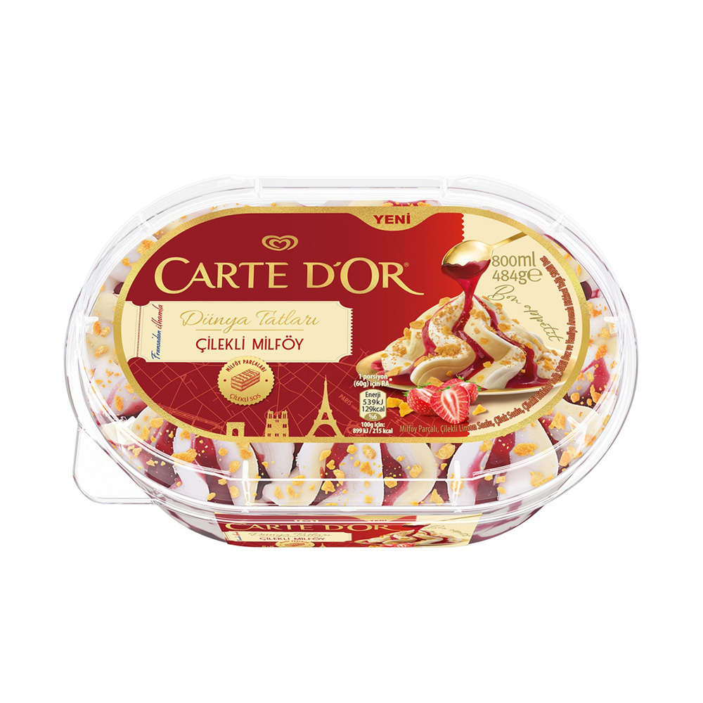 Algida Carte D'or Sel Mle Fulle 800 Ml