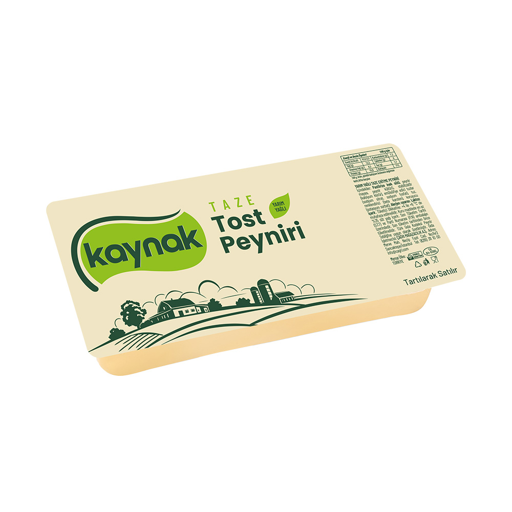 Kaynak Yarım Yağlı Tost Peyniri kg