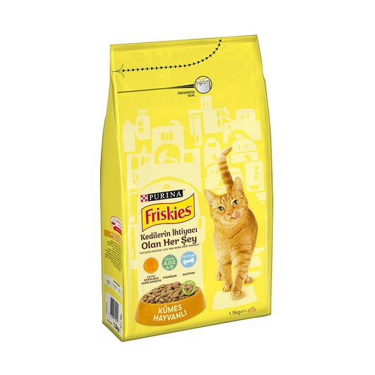 Friskies Kümes Hayvanlı Kedi Maması 1500 gr