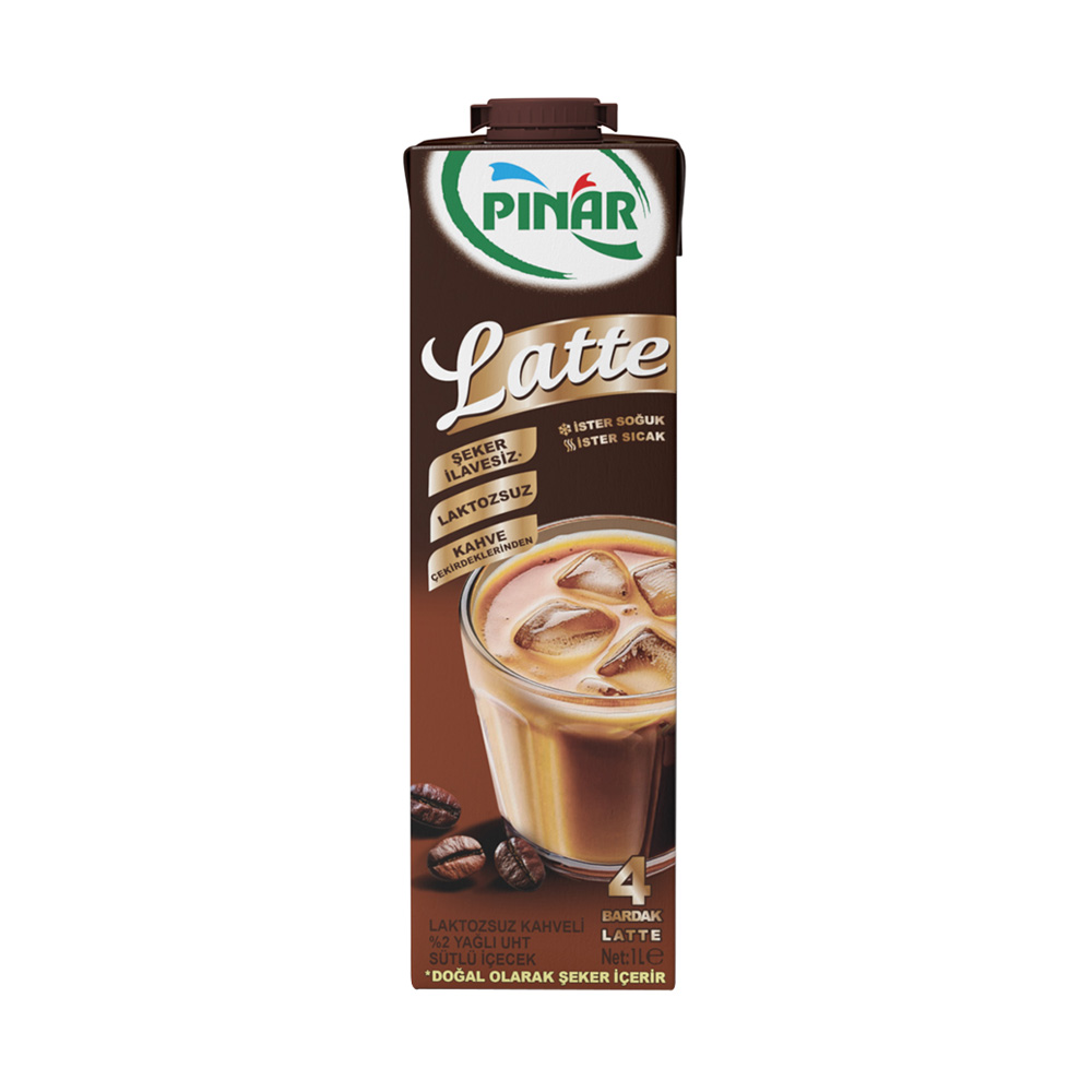 Pınar Laktozsuz Latte 1 lt