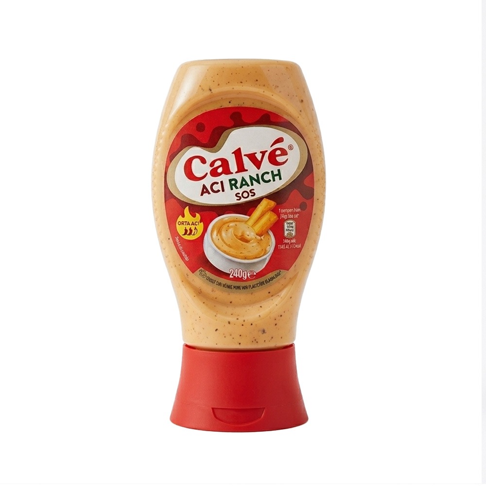 Calve Acılı Ranch Sos 240 gr