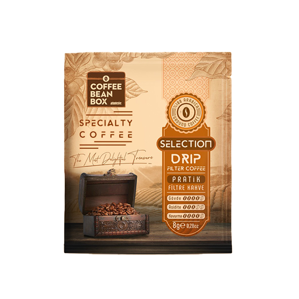Coffee Bean Box Selection Blend Pratik Kahve 8 gr